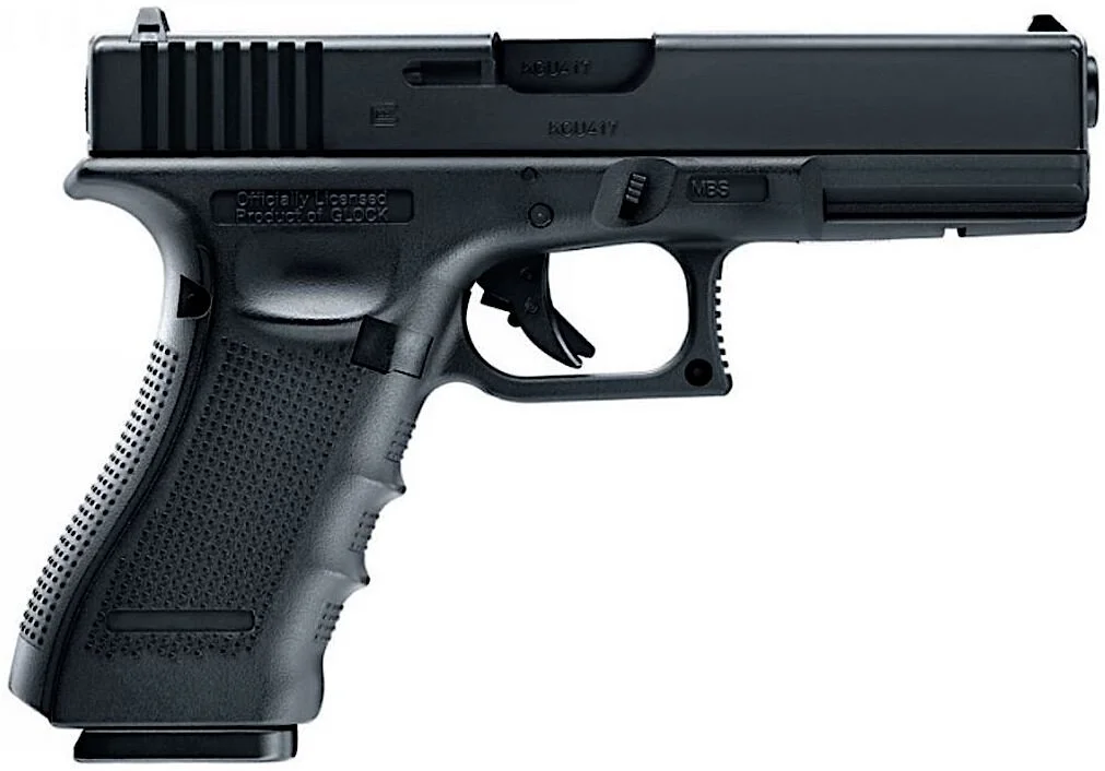 Umarex Glock 17 Gen 4 and Glock 19 Gen 3 GBB Airsoft Pistol Table